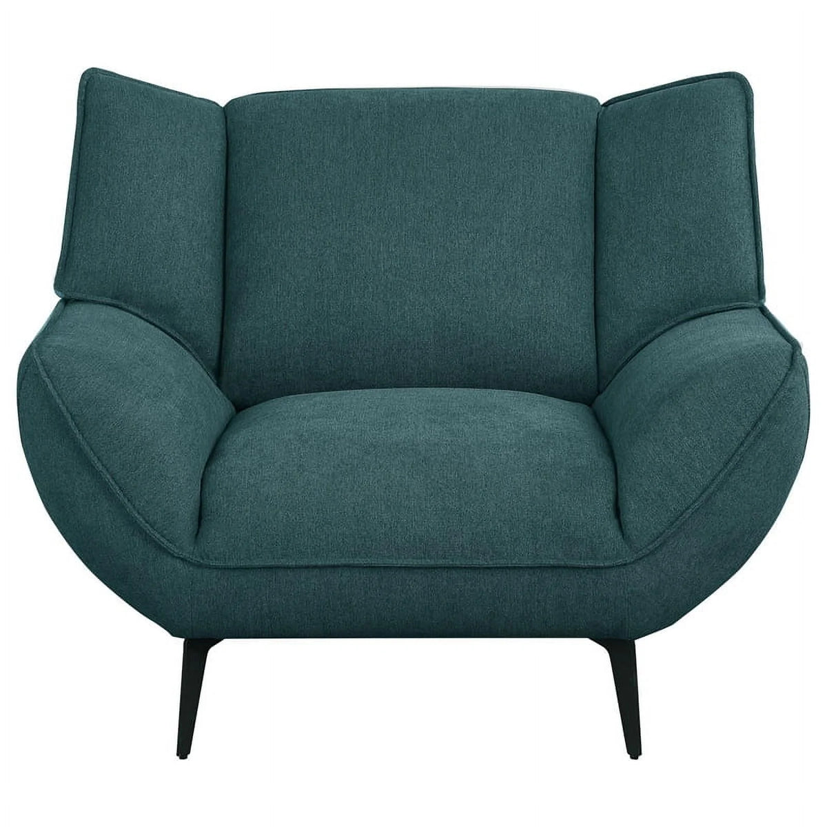 Teal Fabric Upholstered Wing Back Chair G671