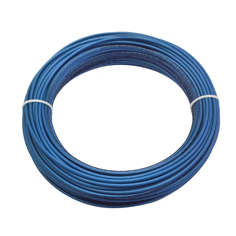 12 AWG Insulated Stranded Copper Building Wire 150 Feet Blue Z304083