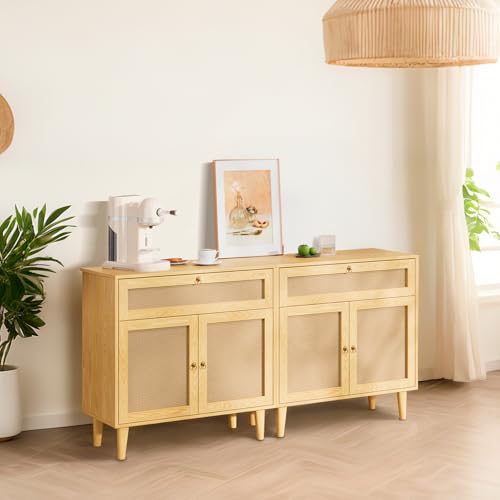 White Rolling Kitchen Island with Storage and 3 Drawers E9206