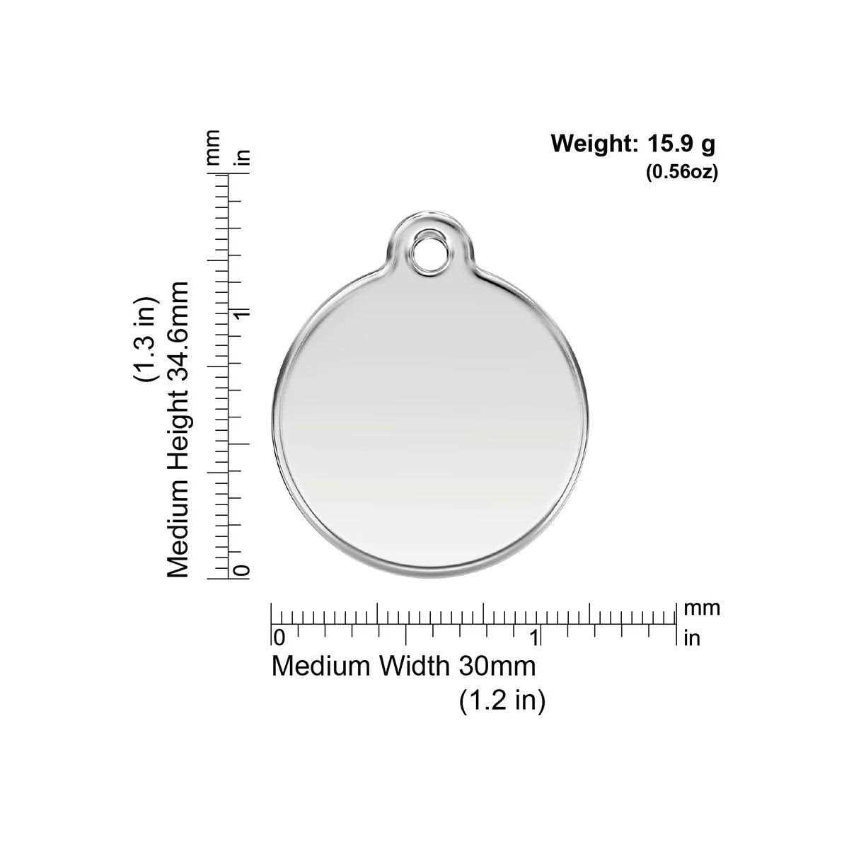 Enamel Pet ID Tag V62401