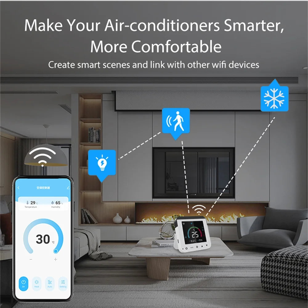 WiFi Temperature Display Screen H698