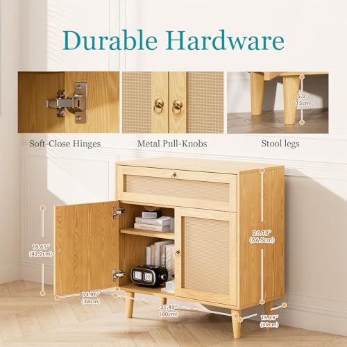 White Rolling Kitchen Island with Storage and 3 Drawers E9206