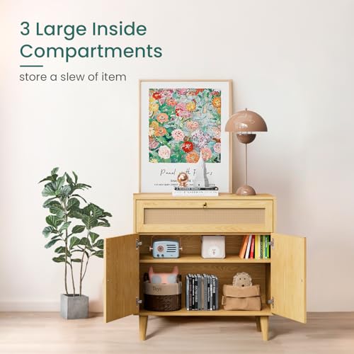 White Rolling Kitchen Island with Storage and 3 Drawers E9206