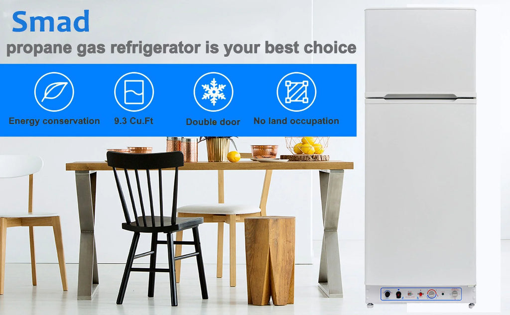 9.3 Cu ft Propane Refrigerator Gas Fridge T748703