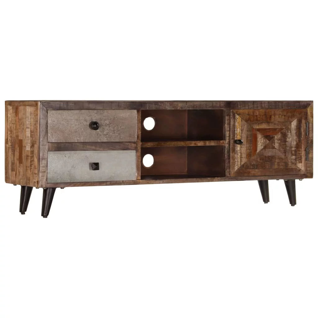 TV Cabinet Solid Mango Wood N155