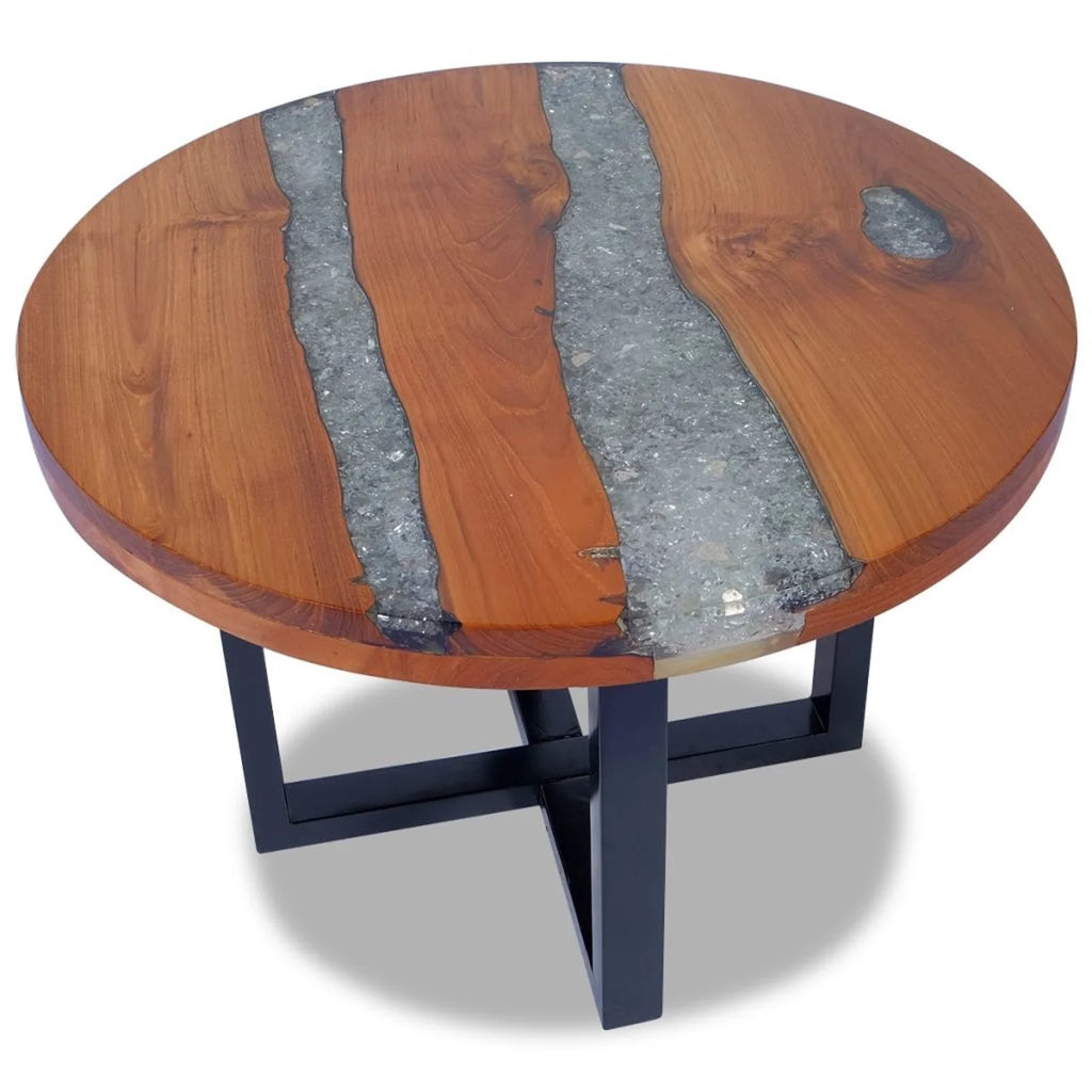 Teak Resin Coffee Table F428633