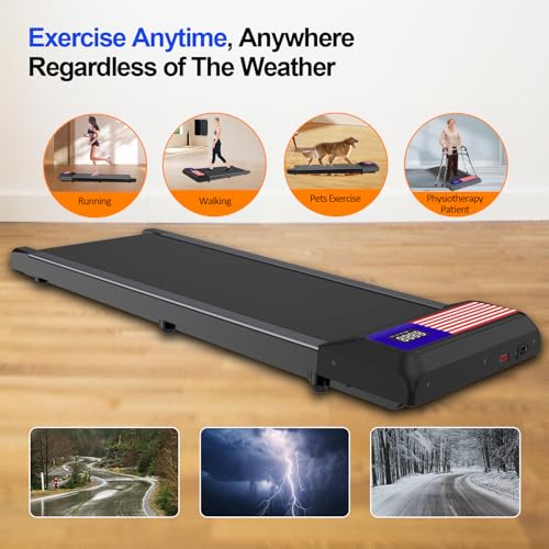 Under Desk Treadmill 2.5HP 265Lbs Weight Capacity I120923