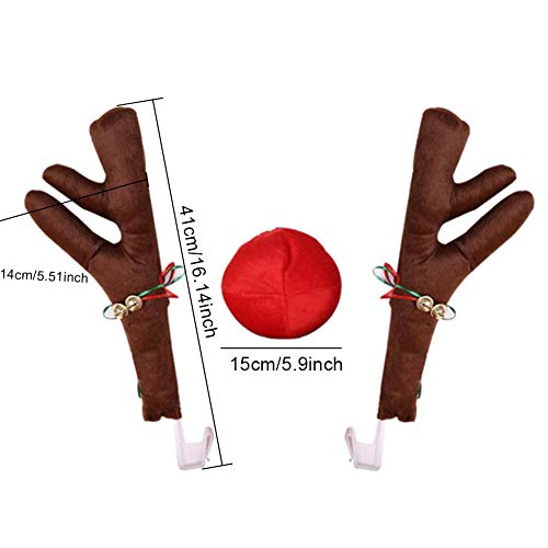Christmas Reindeer Antlers and Nose Decorations Kit Z208