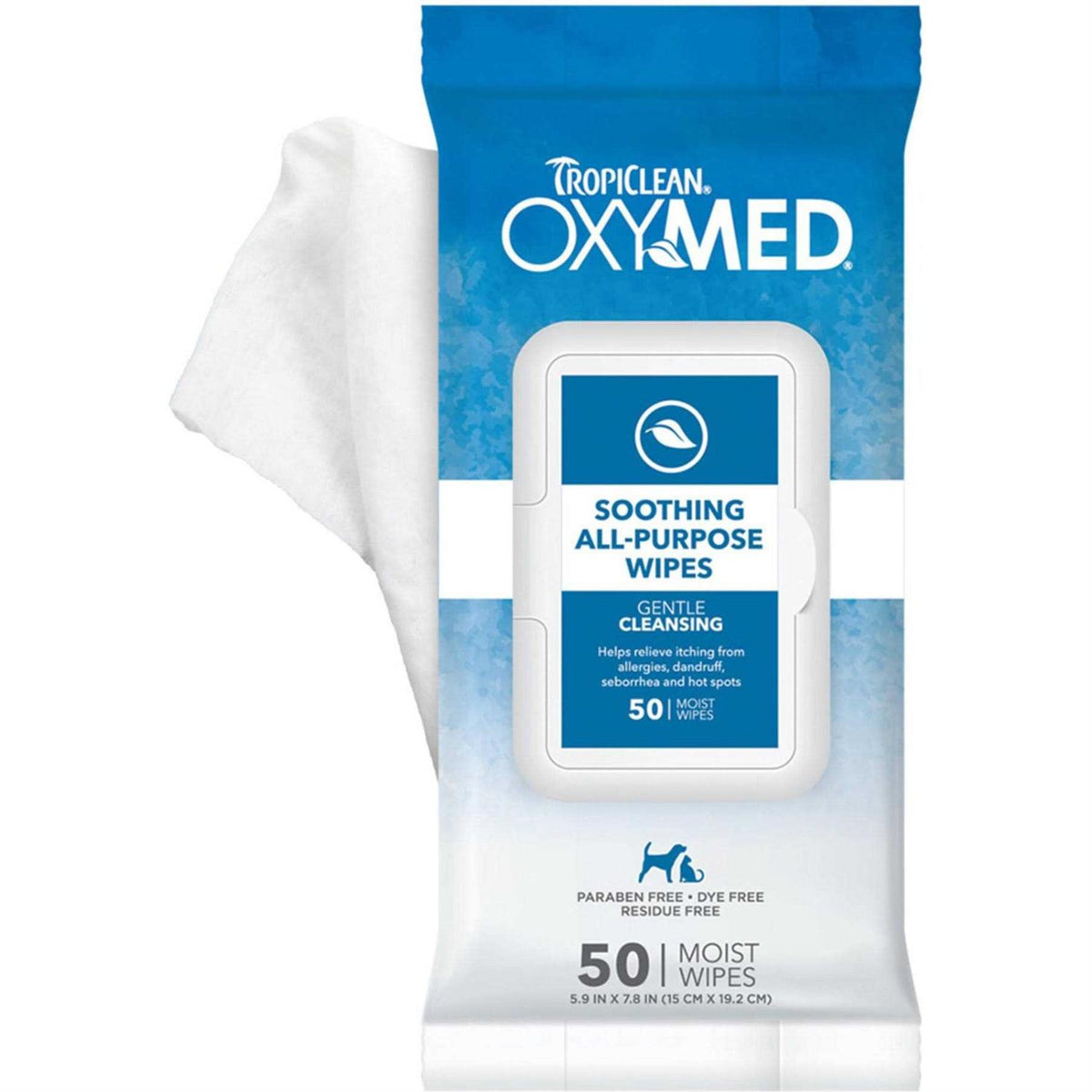 Pet Allergy Relief Wipes O259036
