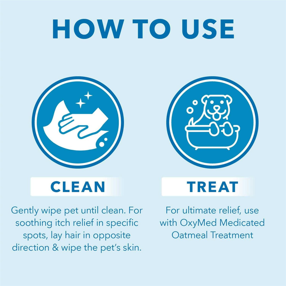 Pet Allergy Relief Wipes O259036