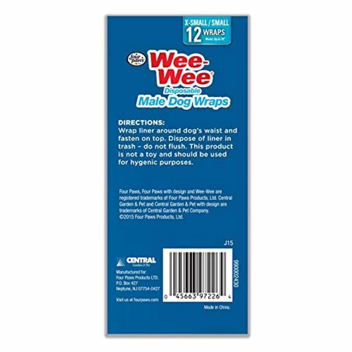Disposable Male Dog Wraps G23131