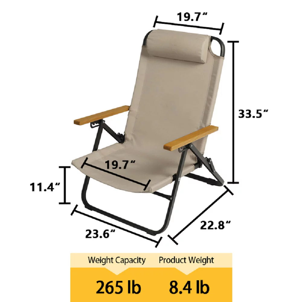 Foldable Aluminum Chair A3420