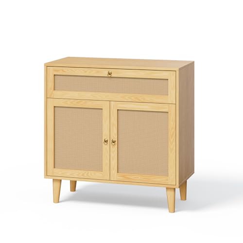 White Rolling Kitchen Island with Storage and 3 Drawers E9206