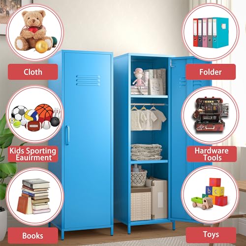 2 Door Metal Locker Storage Cabinet Z90100