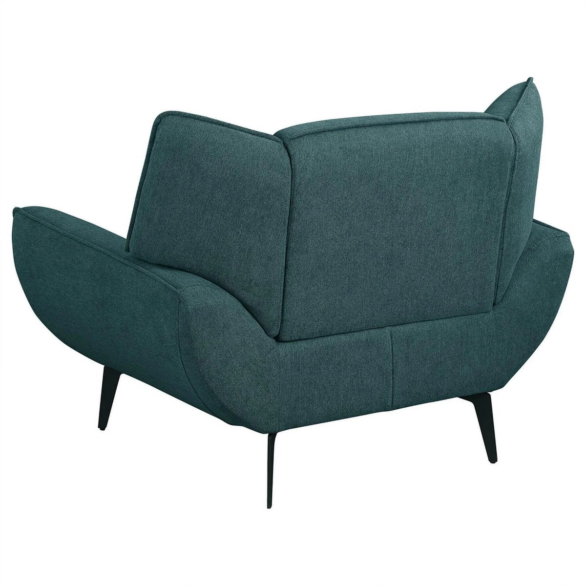 Teal Fabric Upholstered Wing Back Chair G671
