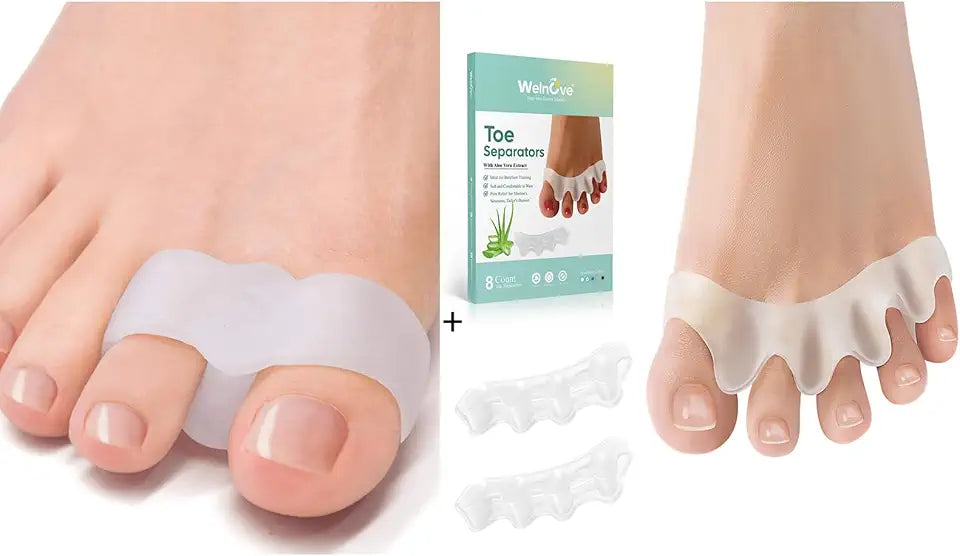 8-Pack Toe Spacers and 12-Pack Toe Separators with 2 Loops J19630